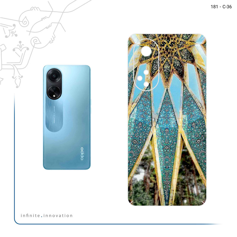 برچسب پوششی ماهوت مدل KHAYAM_Tomb مناسب برای گوشی موبایل اپو A98