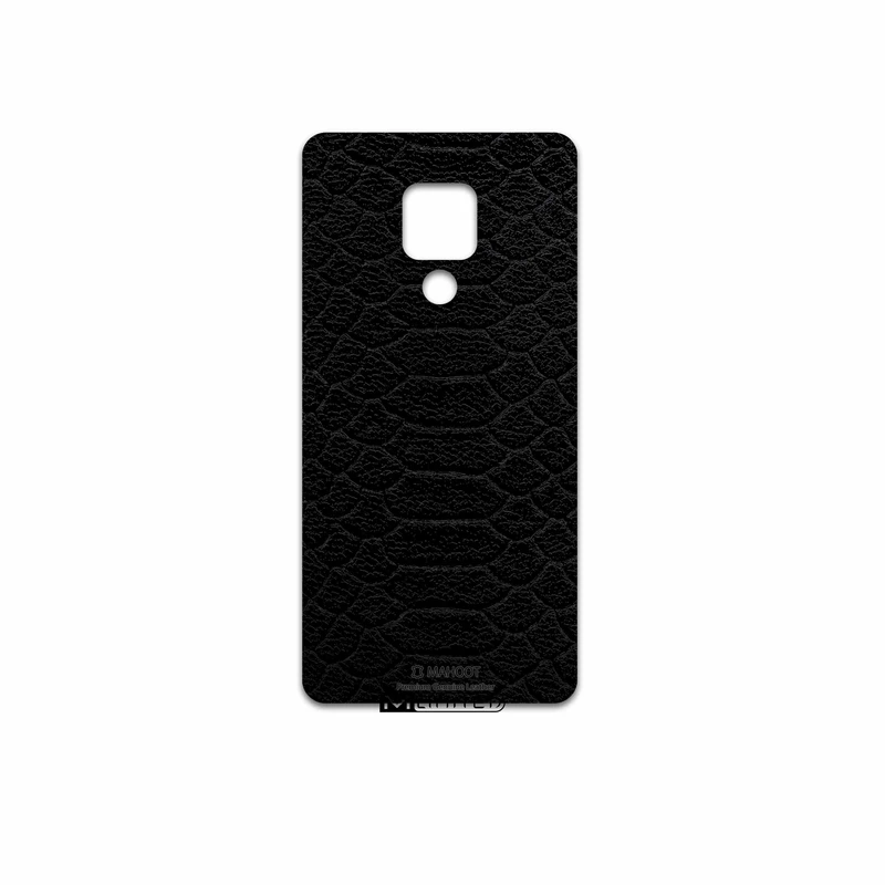 برچسب پوششی ماهوت مدل Black-Snake-Leather مناسب برای گوشی موبایل هوآوی Mate 20 X