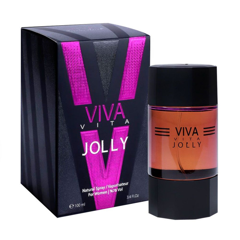 ادو پرفیوم زنانه ویوا ویتا مدل JOLLY حجم 100 میلی لیتر ادو پرفیوم زنانه ویوا ویتا مدل JOLLY حجم 100 میلی لیتر