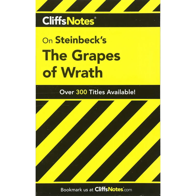 کتاب CliffsNotes on Steinbecks The Grapes of Wrath اثر Kelly M Vlcek انتشارات Cliffs Notes