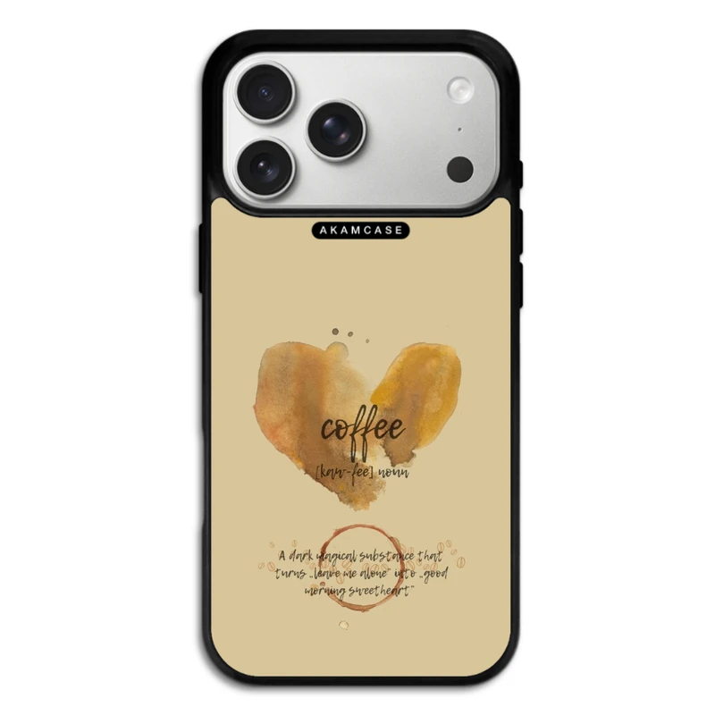 کاور آکام مدل AMC-WA17PRO-COFFEE-15 مناسب برای گوشی موبایل اپل iPhone 17 Pro