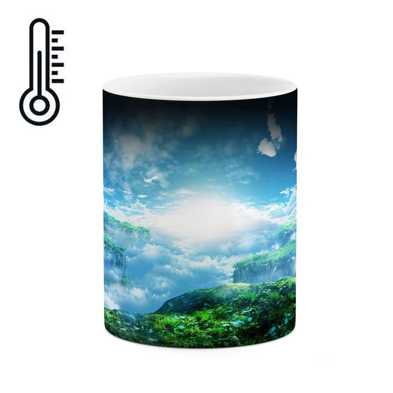 ماگ حرارتی کاکتی مدل انیمه کد mgh17498