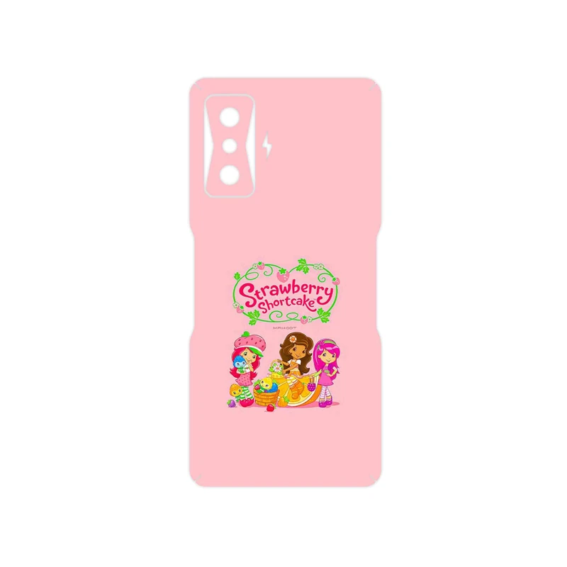 برچسب پوششی ماهوت مدل Strawberry Shortcake مناسب برای گوشی موبایل سامسونگ Galaxy A53 5G