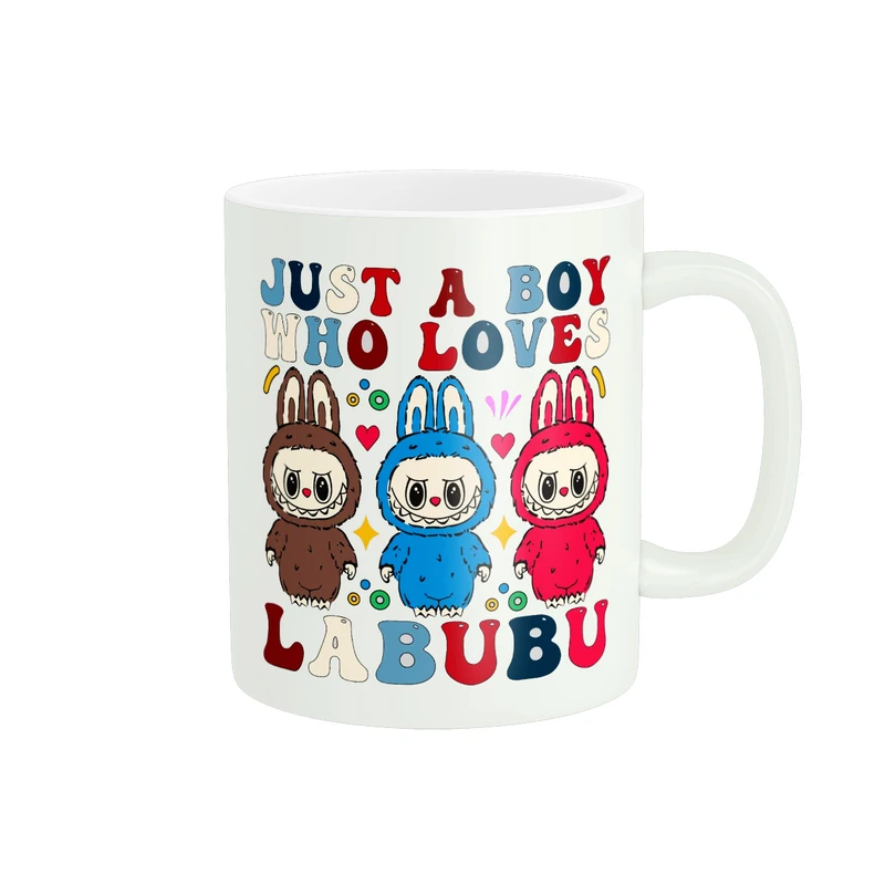 ماگ پادآفرین مدل عروسک Labubu کد PM3990