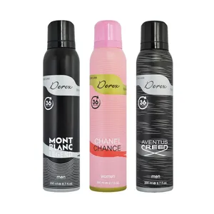 اسپری بدن زنانه دریکس مدل T06 حجم 200 میلی لیتر مجموعه ۳ عددی