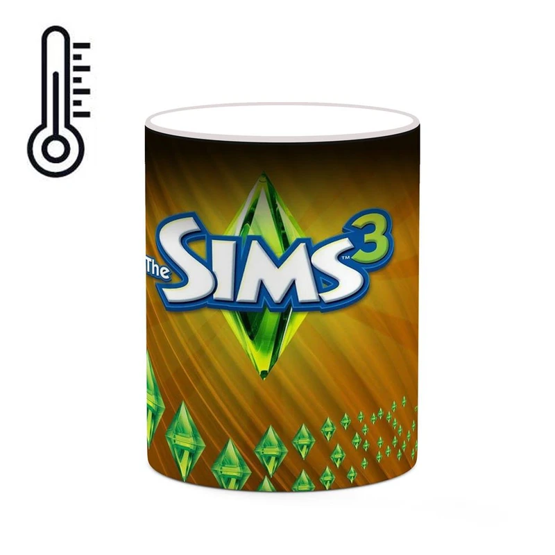 ماگ حرارتی کاکتی مدل بازی سیمز The Sims کد mgh31058