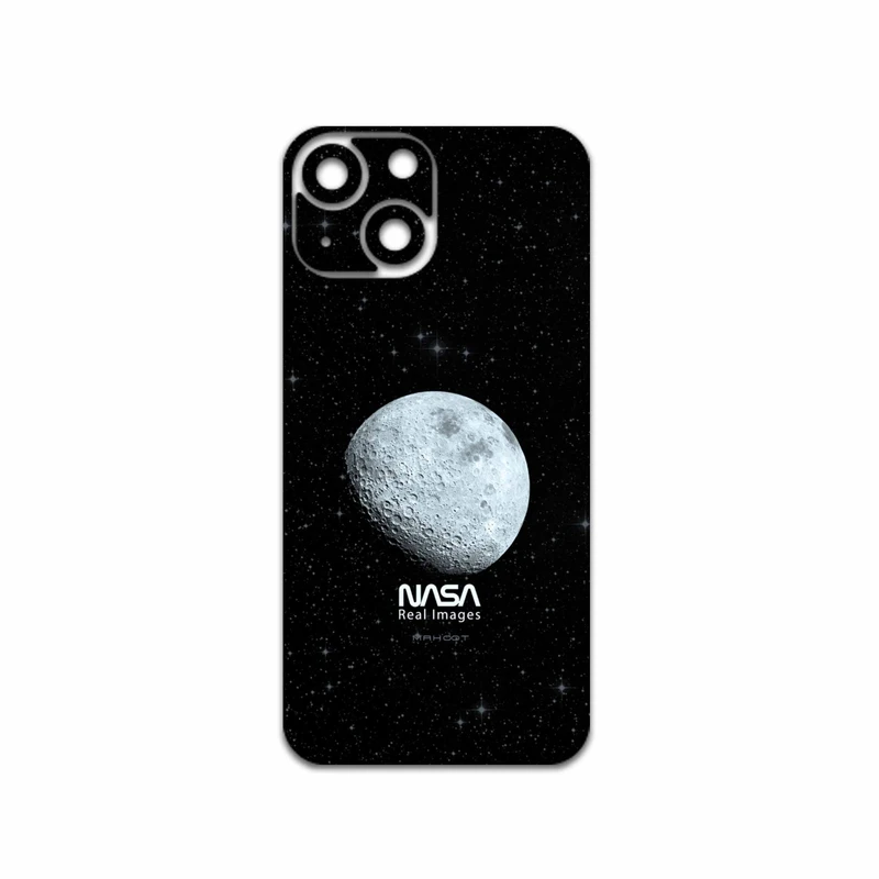 برچسب پوششی ماهوت مدل Moon-By-NASA مناسب برای گوشی موبایل اپل iPhone 13 Mini