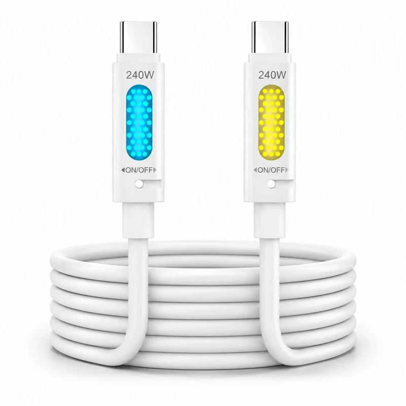 کابل USB-C بوو مدل A52-240W طول 1.2 متر