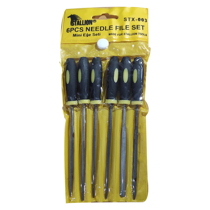 سوهان زرگری استالیون مدل STAL-6 بسته 6 عددی سوهان زرگری استالیون مدل STAL-6 بسته 6 عددی