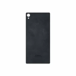 MAHOOT Graphite Buffalo Leather Cover Sticker for Sony Xperia Z3