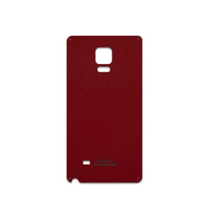 MAHOOT Red-Leather Cover Sticker for Samsung Galaxy Note Edge