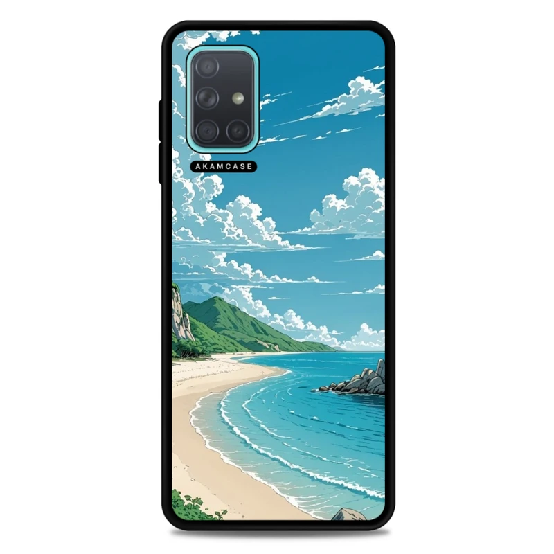 کاور آکام مدل AMC-WSGA71-NATURE-20 مناسب برای گوشی موبایل سامسونگ Galaxy A71