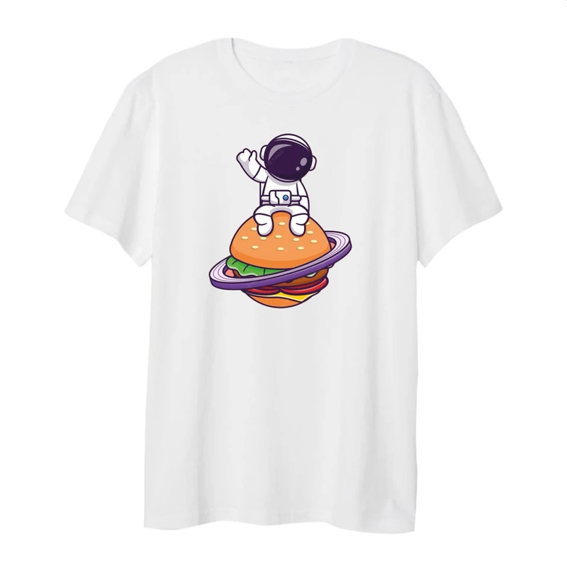 تی شرت لانگ زنانه مدل فضانورد کد ۷