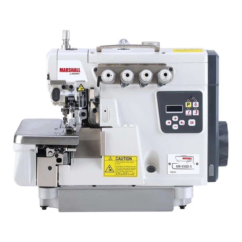 چرخ خیاطی سردوز 5 نخ سوپرجت مارشال مدل MR-950D-5