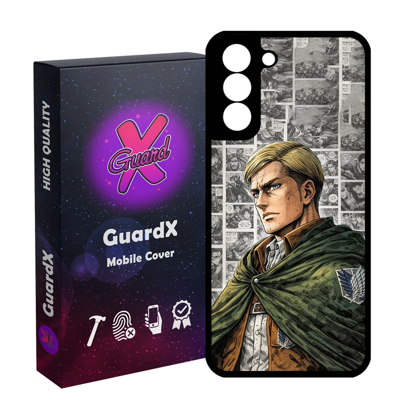 کاور گارد ایکس طرح جنگجو مدل 10948 مناسب برای گوشی موبایل سامسونگ Galaxy S21 FE