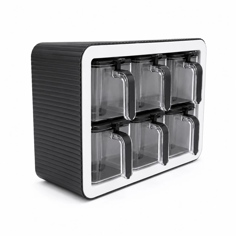 جای ادویه 6 پارچه ویولتا مدل vi-854