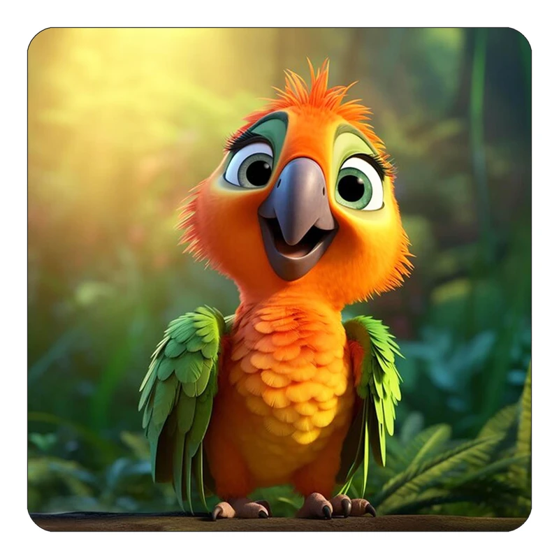 مگنت کاکتی طرح حیوانات کارتونی مدل mp27985