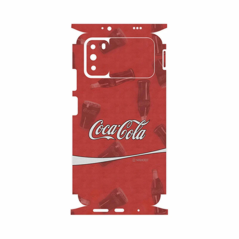 برچسب پوششی ماهوت مدل Coca-Cola-Logo-FullSkin مناسب برای گوشی موبایل شیائومی Poco M3