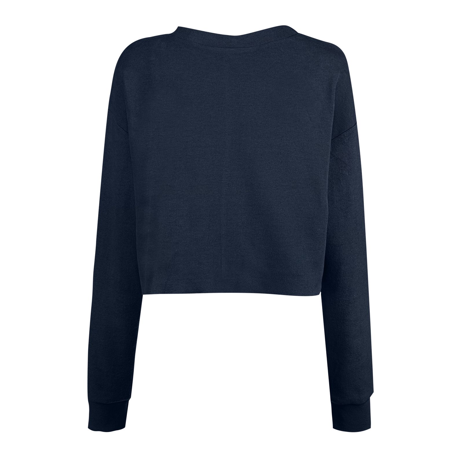 بلوز آستین بلند یقه گرد زنانه سرژه مدل 203518 سورمه ای رنگ سرمه ای -  - 2