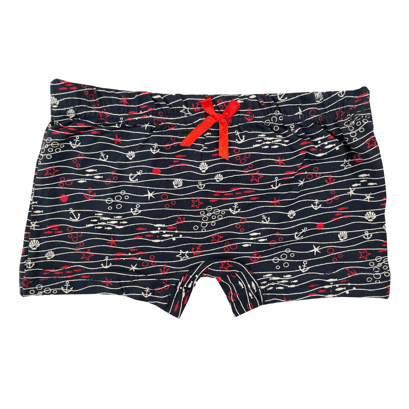 شورت دخترانه مدل دریا 245515 رنگ سرمه ای