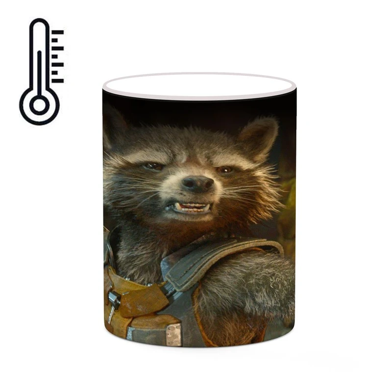 ماگ حرارتی کاکتی مدل Rocket Raccoon کد mgh39798