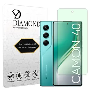 Diamond Hydrogel model anti green screen protector suitable for Tecno Camon 40 mobile phone