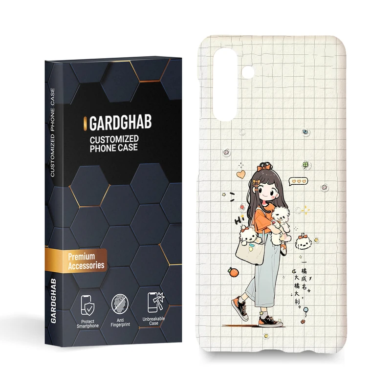 کاور گارد قاب مدل دخترانه مناسب برای گوشی موبایل سامسونگ galaxy a13 5g