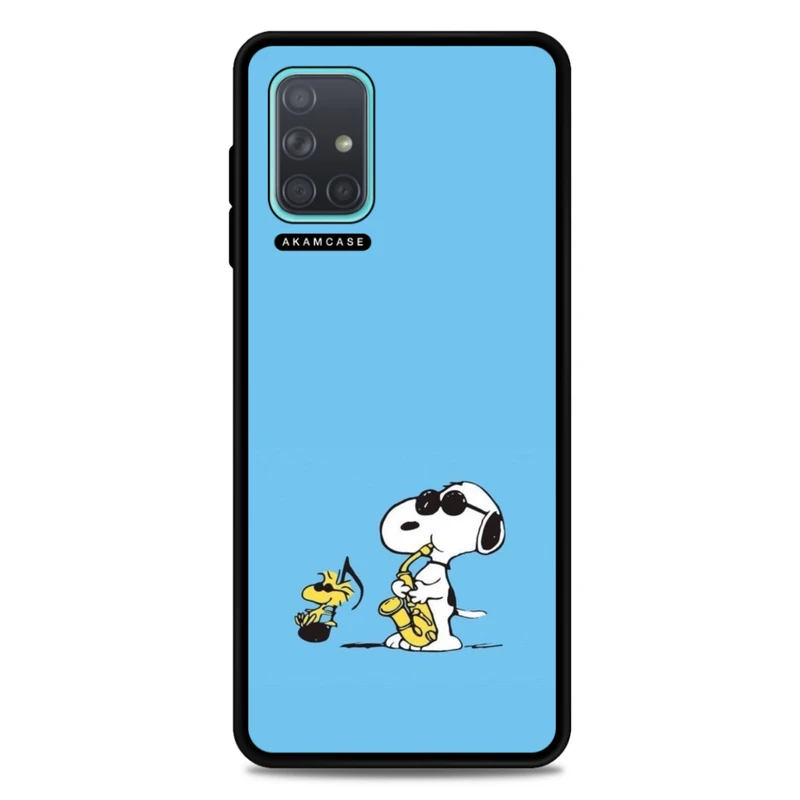 کاور آکام مدل AMCWSGA71-SNOOPY14 مناسب برای گوشی موبایل سامسونگ Galaxy A71