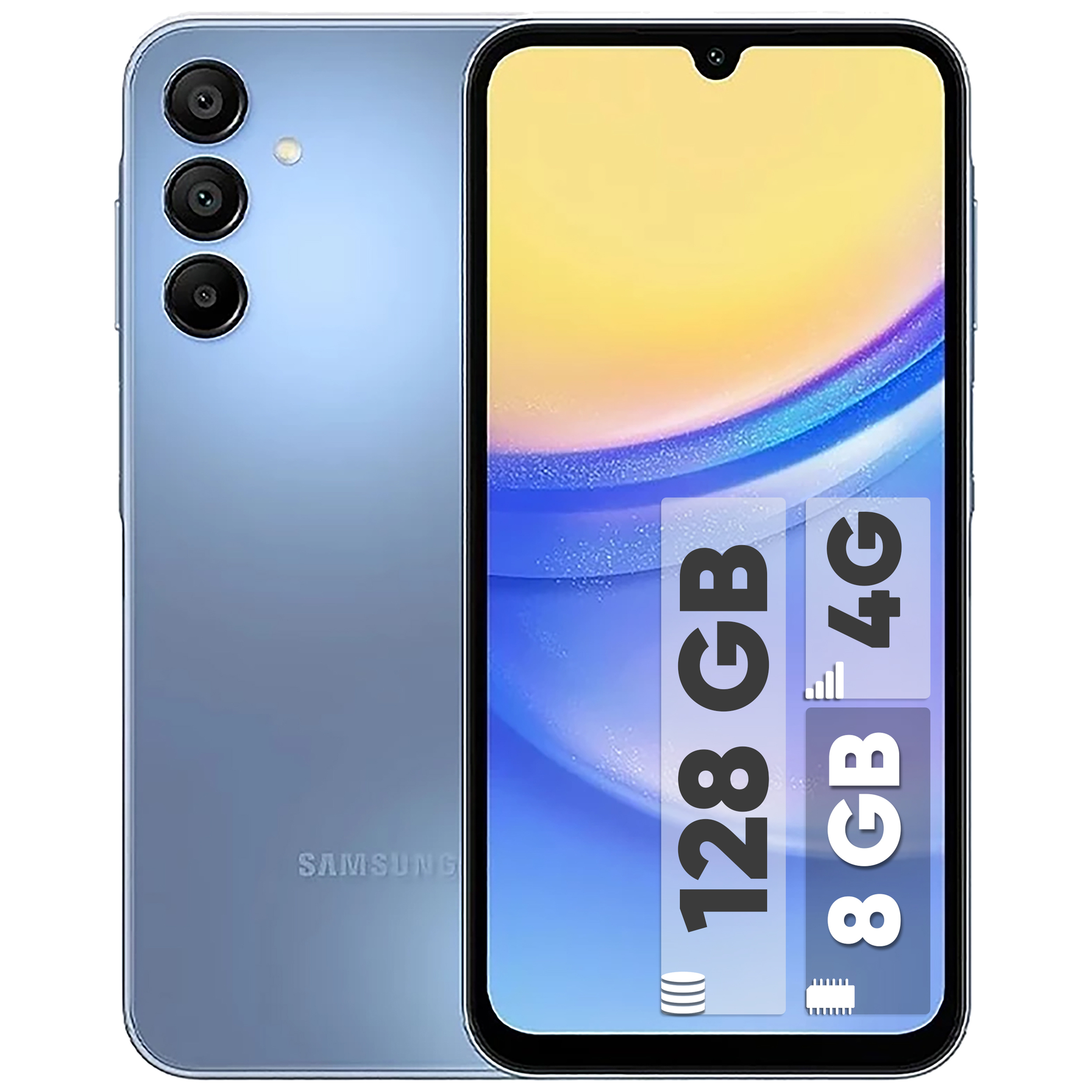 گوشی موبایل سامسونگ مدل Galaxy A15 دو سیم کارت ظرفیت 128 گیگابایت و رم 8 گیگابایت