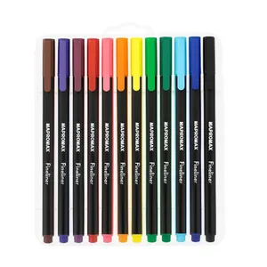 خودکار 0.4 میلی متری مدل نوک نمدی بسته 12 عددی