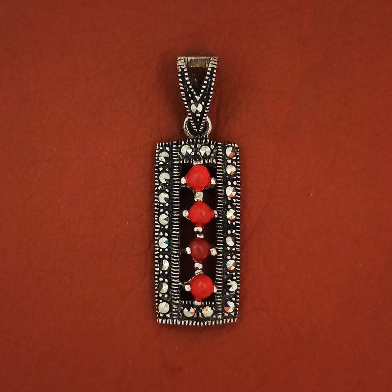 آویز گردنبند نقره زنانه سلین کالا مدل ce-pel28