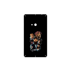 MAHOOT Great Rappers Digital Art Cover Sticker for Nokia Lumia 625