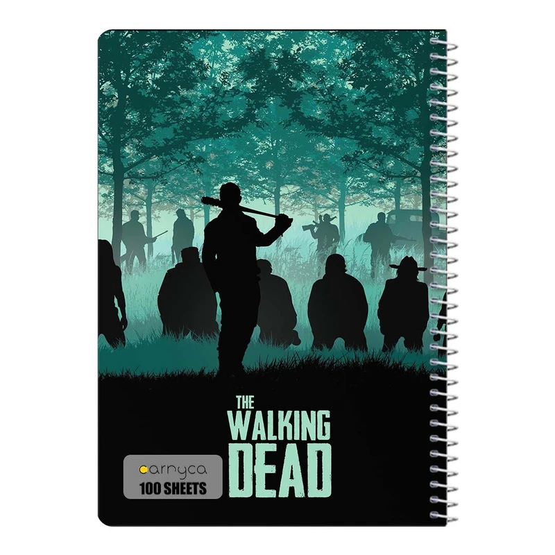 دفتر مشق 100 برگ سیمی کارنیکا طرح مردگان متحرک The Walking Dead کد 52613