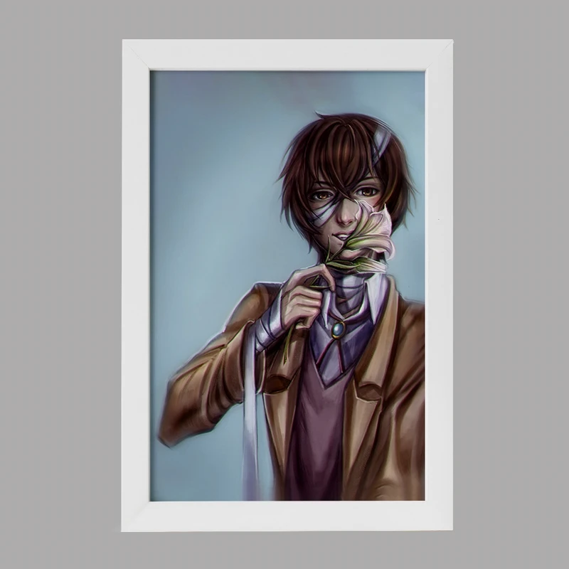 تابلو خندالو مدل دازای انیمه سگ های ولگرد بانگو کد F2482