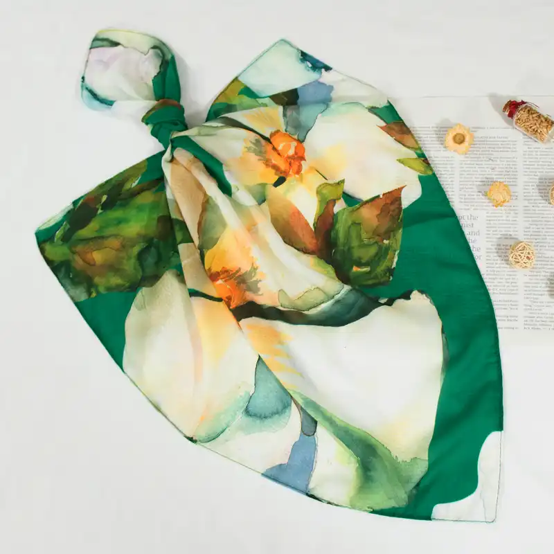 روسری زنانه مدل نخی تابستانه کد ana-2377