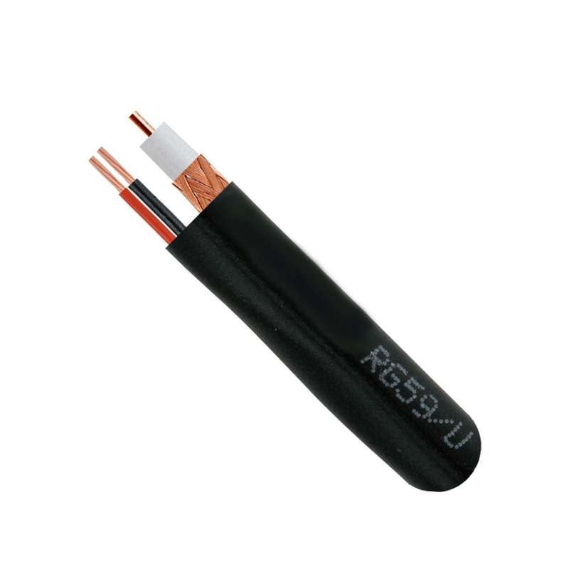 کابل RG59 ترکیبی پارس الکتریک مدل RG 0.7-96 طول 5 متر