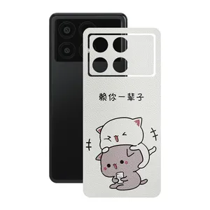 Remax cover sticker Leth model Mochi cat design suitable for Xiaomi Poco X6 Pro mobile phone