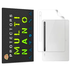 Multi Nano X-F1T Nano Hydrogel Clear Back Protector Suitable For Samsung Galaxy Tab S7 T870 - T875 - T876 11 inch 2020 Tablet
