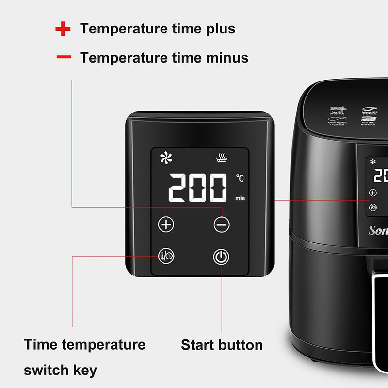 سرخ کن بدون روغن سونیفر مدل SF-1010