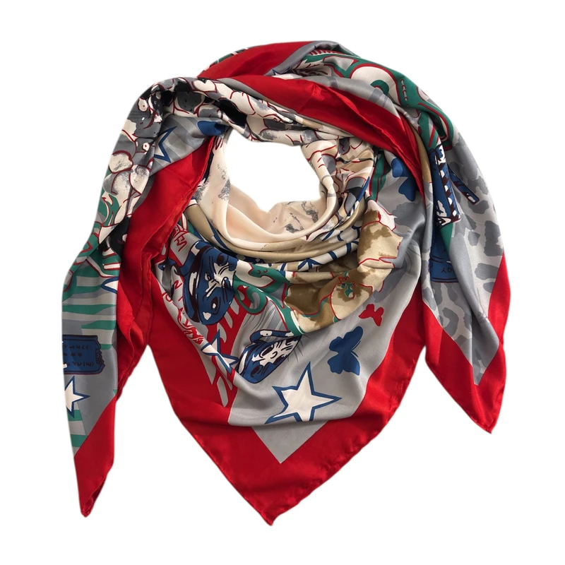 روسری زنانه مدل دور دست دوز کد 974157