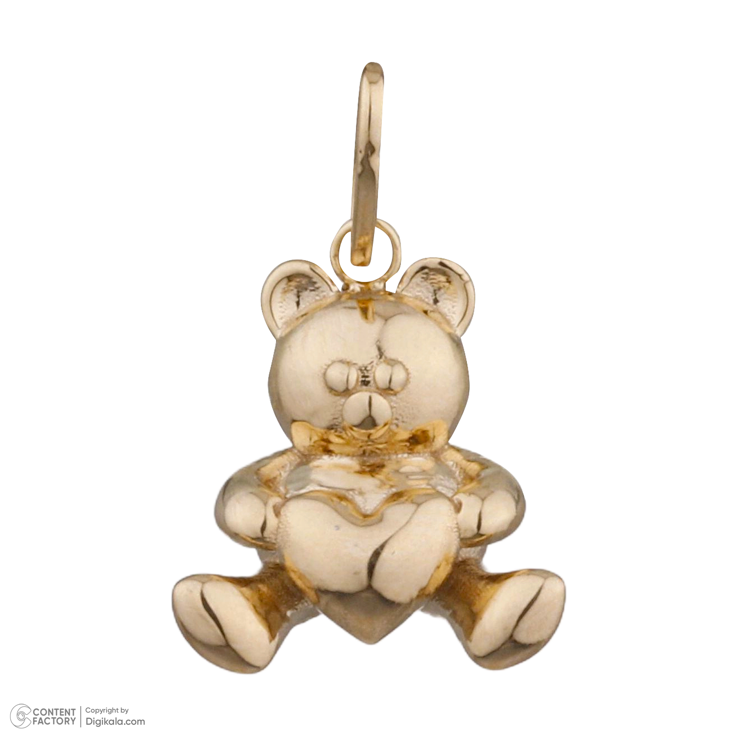 آویز گردنبند طلا 18 عیار زنانه گالری شیدا مجد مدل 27347 طرح تدی