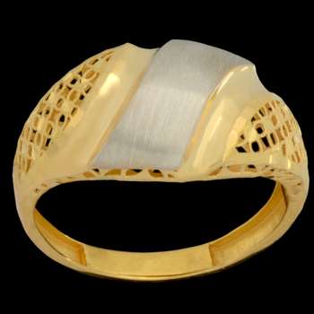 انگشتر طلا 18 عیار زنانه طلای مستجابی  کد 67022