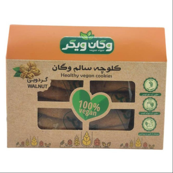 کلوچه گردویی وگان ویگر - 380 گرم