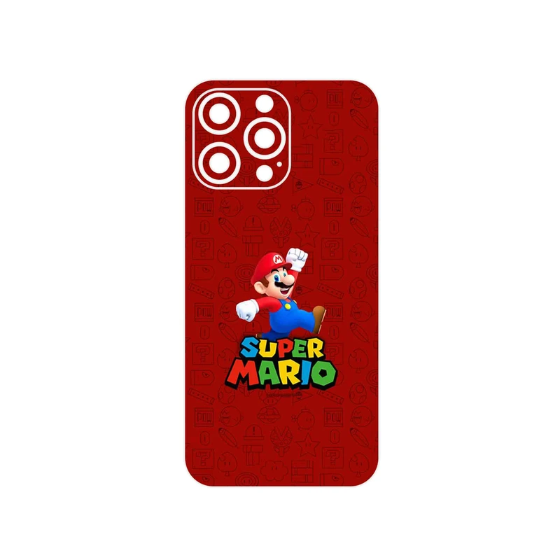 برچسب پوششی ماهوت مدل Super_Mario_Game مناسب برای گوشی موبایل اپل iPhone 14 Pro Max