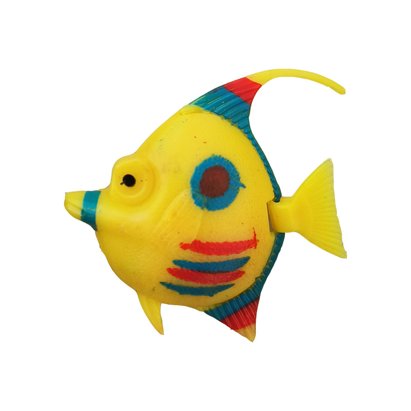 ماهی تزئینی آکواریوم مدل دم متحرک کد M02 مجموعه 5 عددی