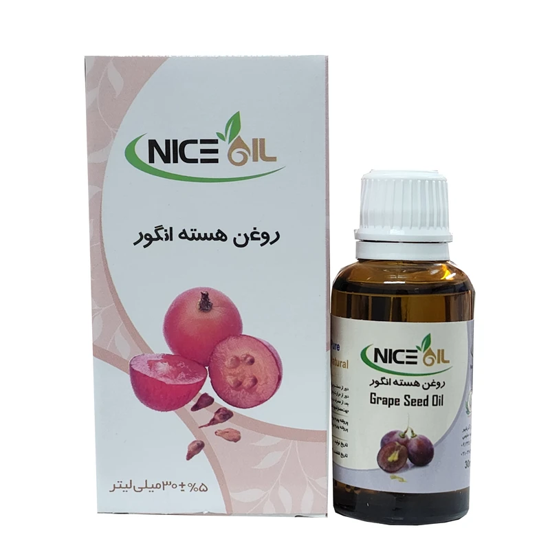 روغن بدن جی یس اویل مدل هسته انگور حجم 30 میلی لیتر