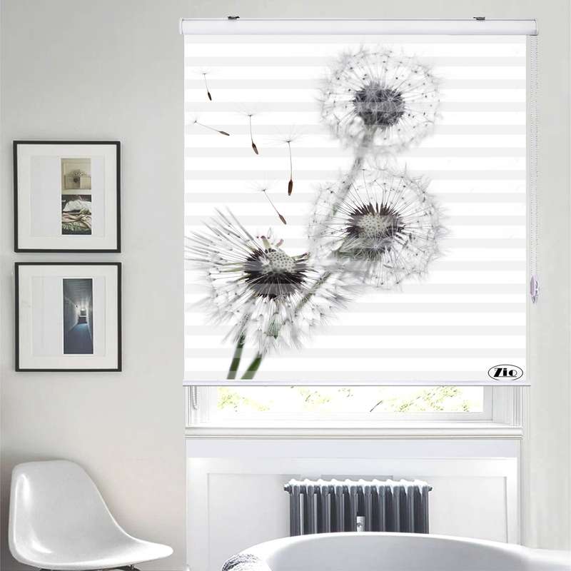 پرده زبرا زیو مدل L5049 سایز 150x200 سانتی متر