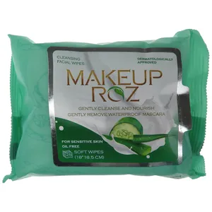 دستمال مرطوب میکاپ رزمدل Cucumber بسته 25 عددی