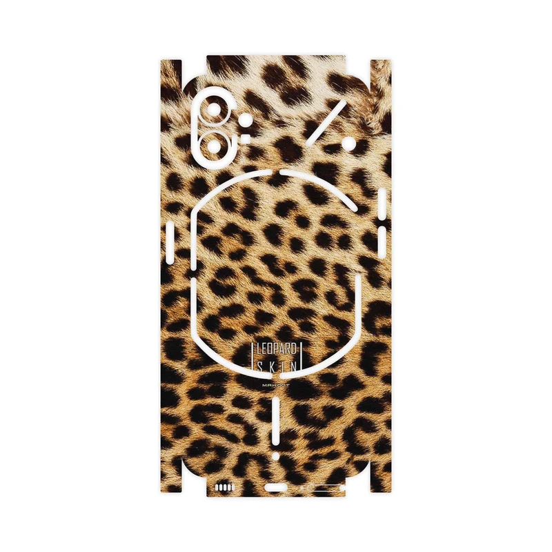برچسب پوششی ماهوت مدل Leopard Skin-FullSkin مناسب برای گوشی موبایل ناتینگ Phone 1