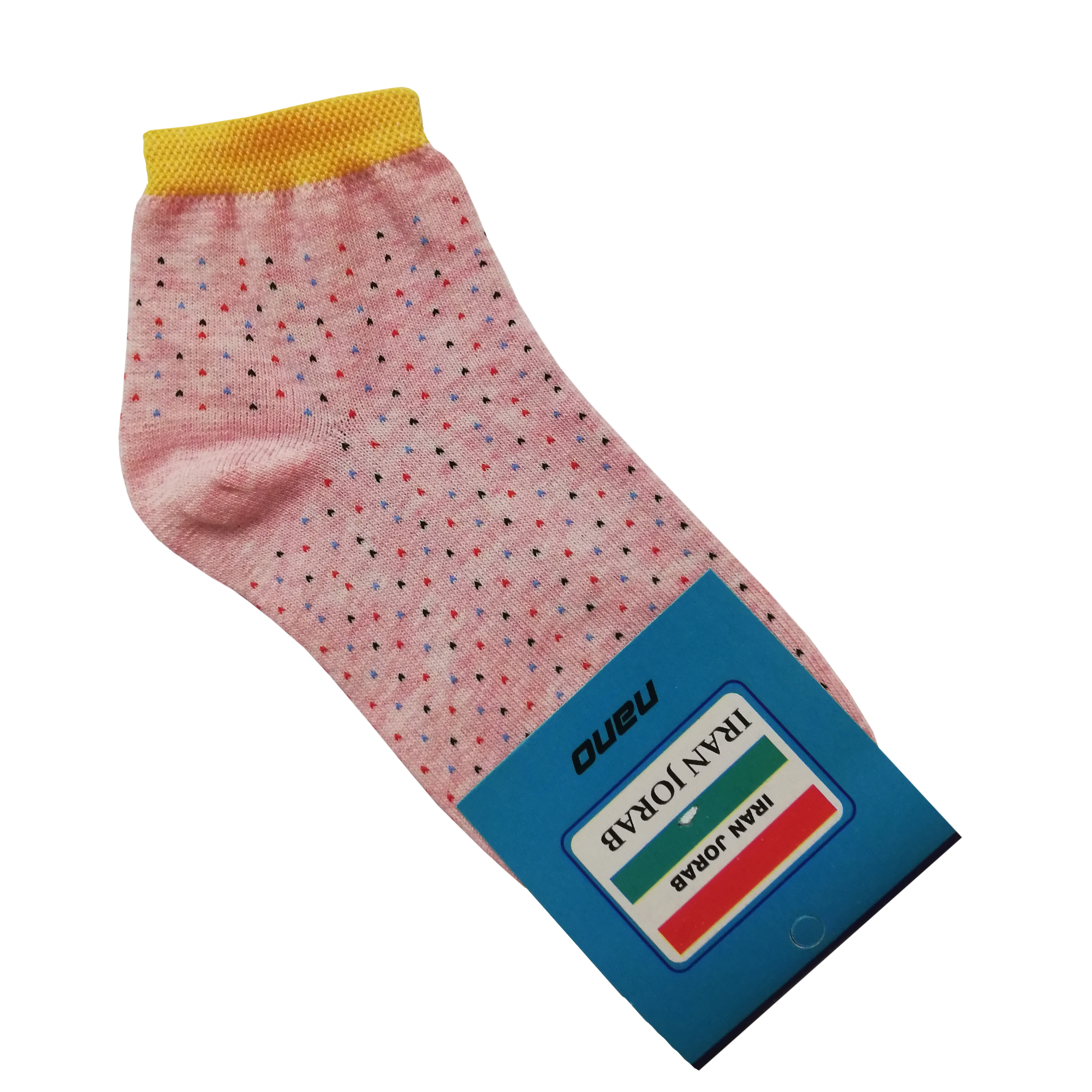 جوراب دخترانه مدل خال خالی 5